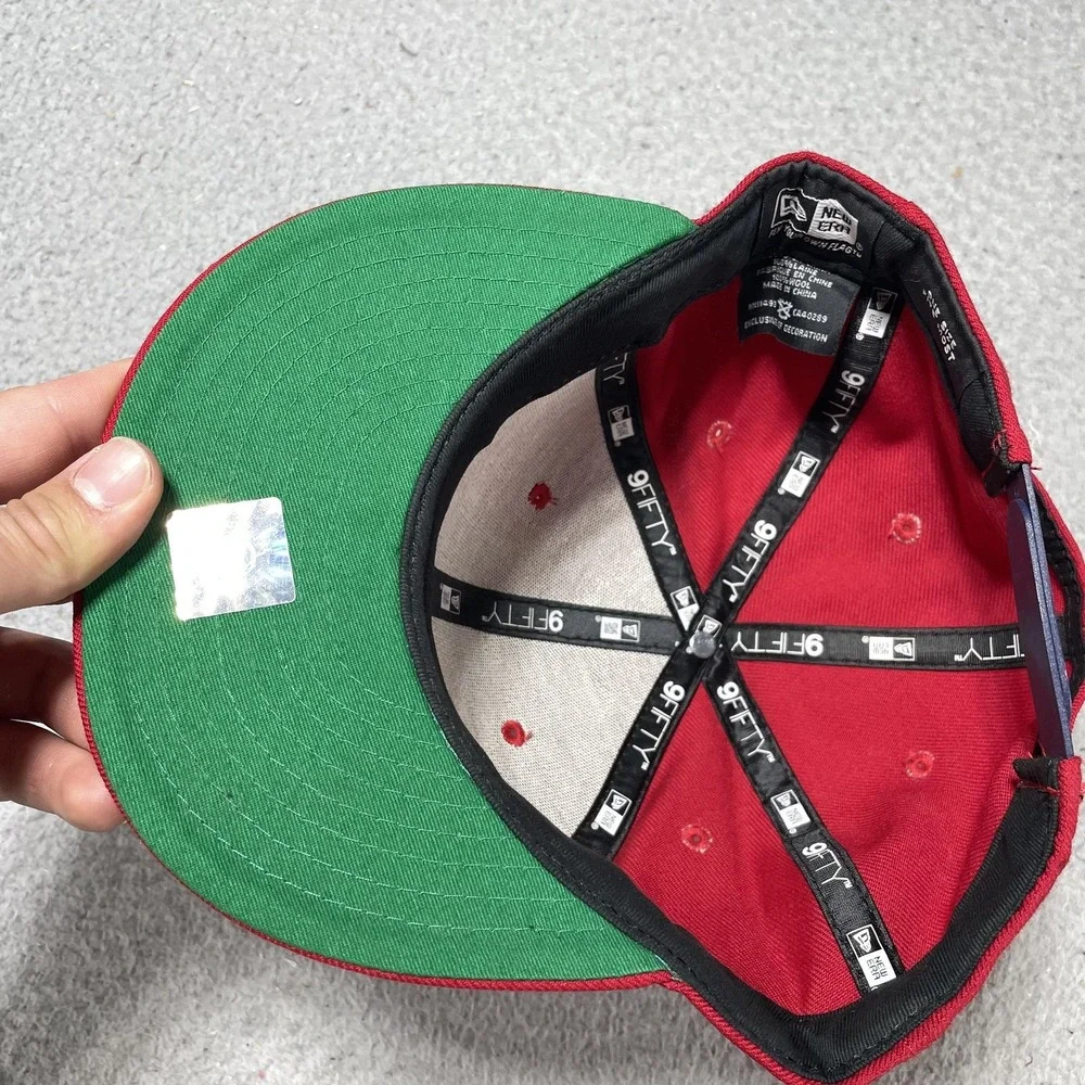 Arizona Wildcats Hat Cap Snap Back Mens One Size Red NCAA‎ College New Era